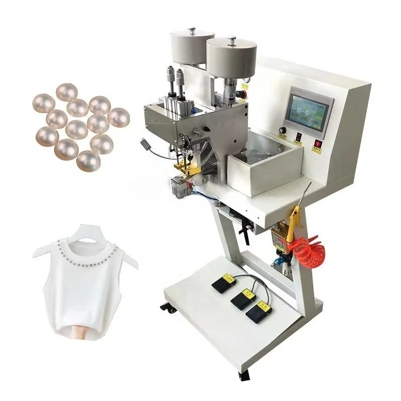 Hot Sale Pearl Sewing Machine / Pearl Machine for Clothes / Automatic Pearl Setting Machine