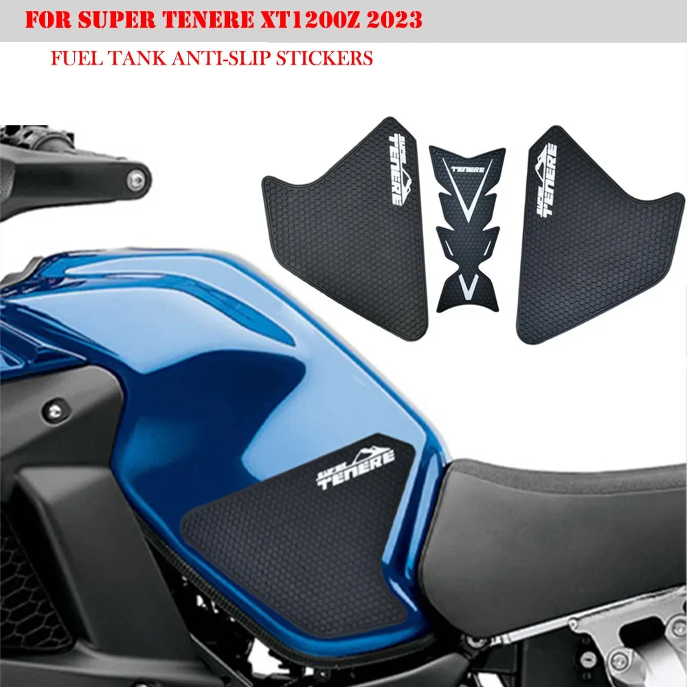 for Super Tenere XT1200Z 2010-2021 Motorcycle Accessories modification, fuel tank anti-slip stickers, knee pads, side sticke