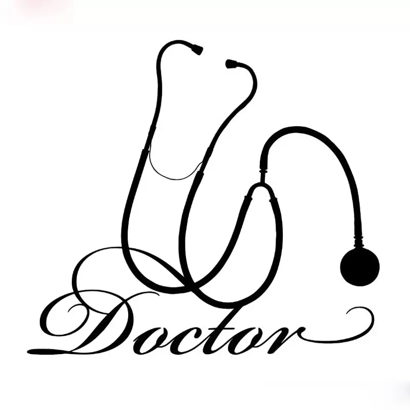

33622# Doctor Hospital Medical Tool Vinyl Decal Car Sticker Waterproof Decoration on Bumper Rear Window Without Background