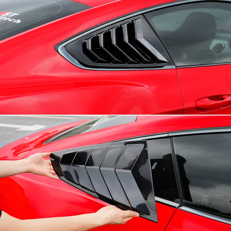 

Car Rear Blinds Rear Curtains Modified For Ford Mustang 2015 - 2021 Exterior Decoration Car Styling Accessories