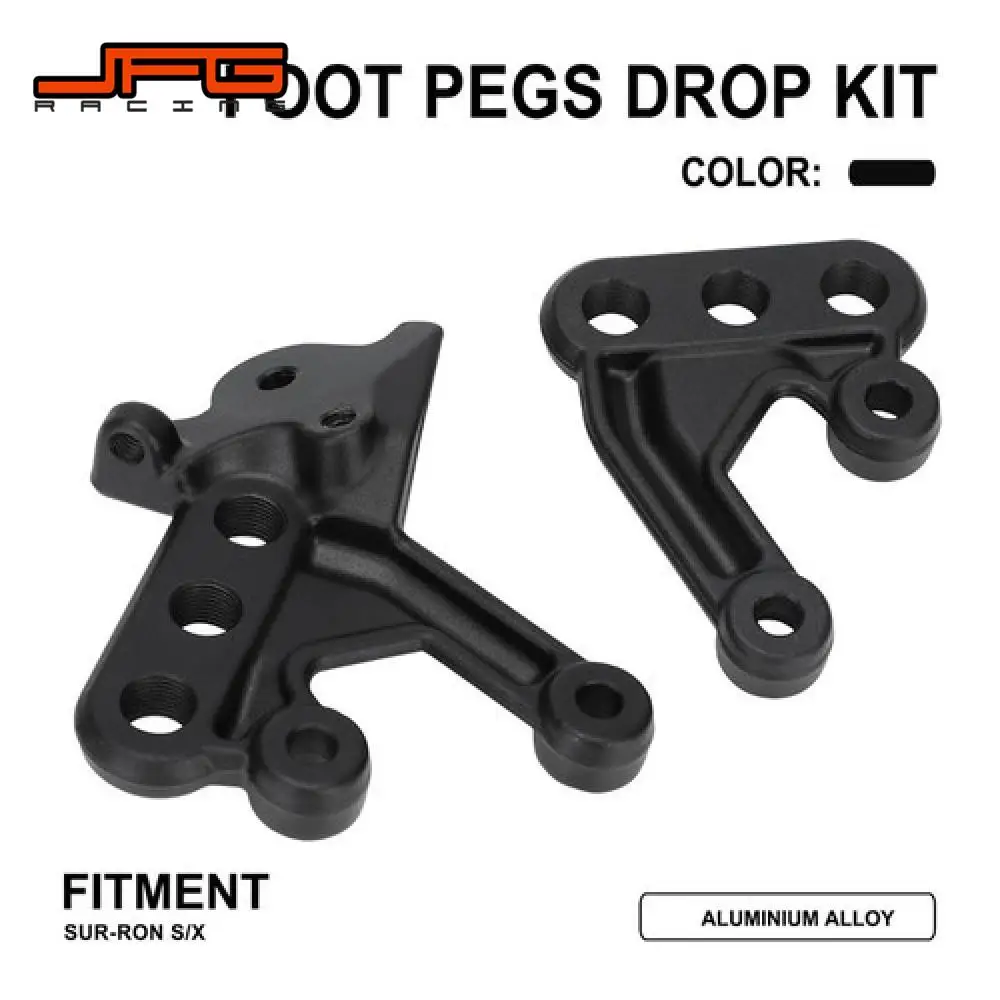 

Оригинальный кронштейн для ног для Surron Lightbee S/X, алюминиевая подставка для ног мотоцикла, электрический велосипед для грязи, комплект подножек для мотокросса