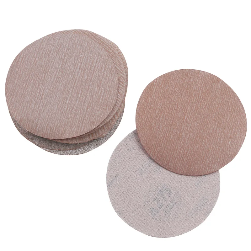 8~45PCS 5 Inch125mm Flocking Disc Sandpaper (Water Sand) 150/180/240/320/400/600/800/1000~1500Grit Sandpaper Grinding Discs