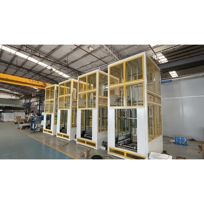 EXW Automatic Hydraulic Vertical Reciprocating Conveyor Pallet Transfer System For Heavy Duty Industrial Production Line