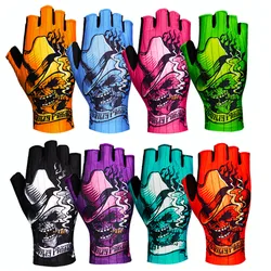 CHOOEE Fitness Anti-sweat Men Women Gloves Cycling Half Short Shockproof Gloves Bicycle Finger Anti-slip Glove Bike Sports