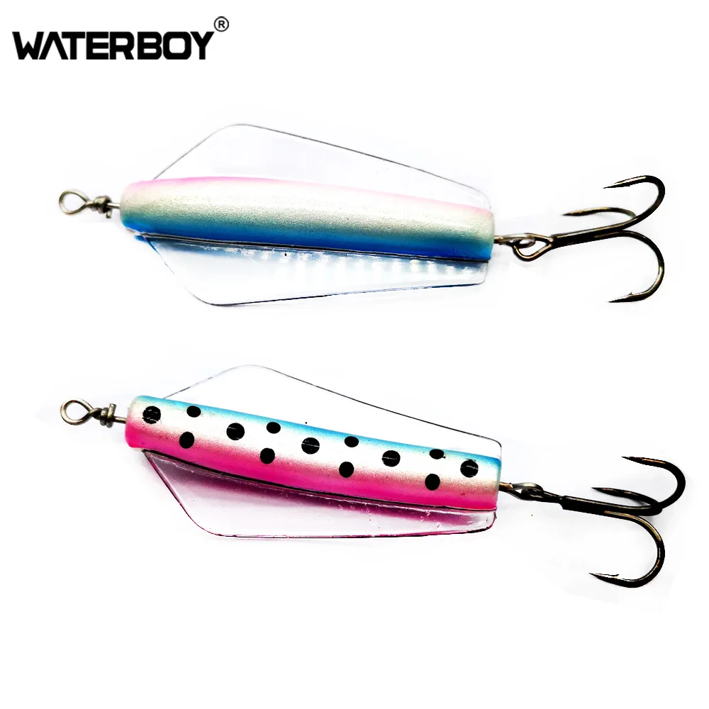 WATERBOY Devil Fishing Lure Salater Freshwater Canberra Killer Tasmanian Salmon Pike Walleye Bass Bait VIB Plastic Lake