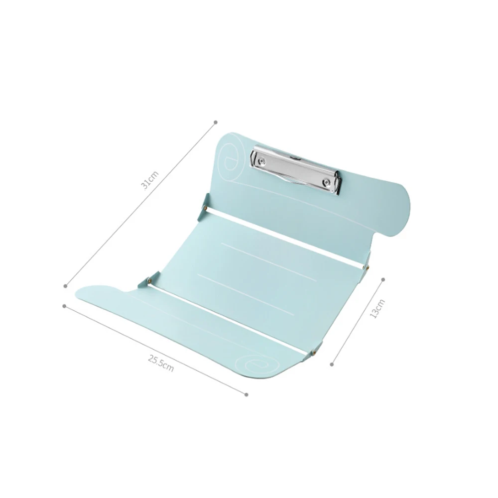 حافظة طبية من سبائك الألومنيوم قابلة للطي مقاس A4، متعددة الوظائف، سجل طبي، مجلد ملفات قابل للطي، مكتب يحتوي على لوح كتابة