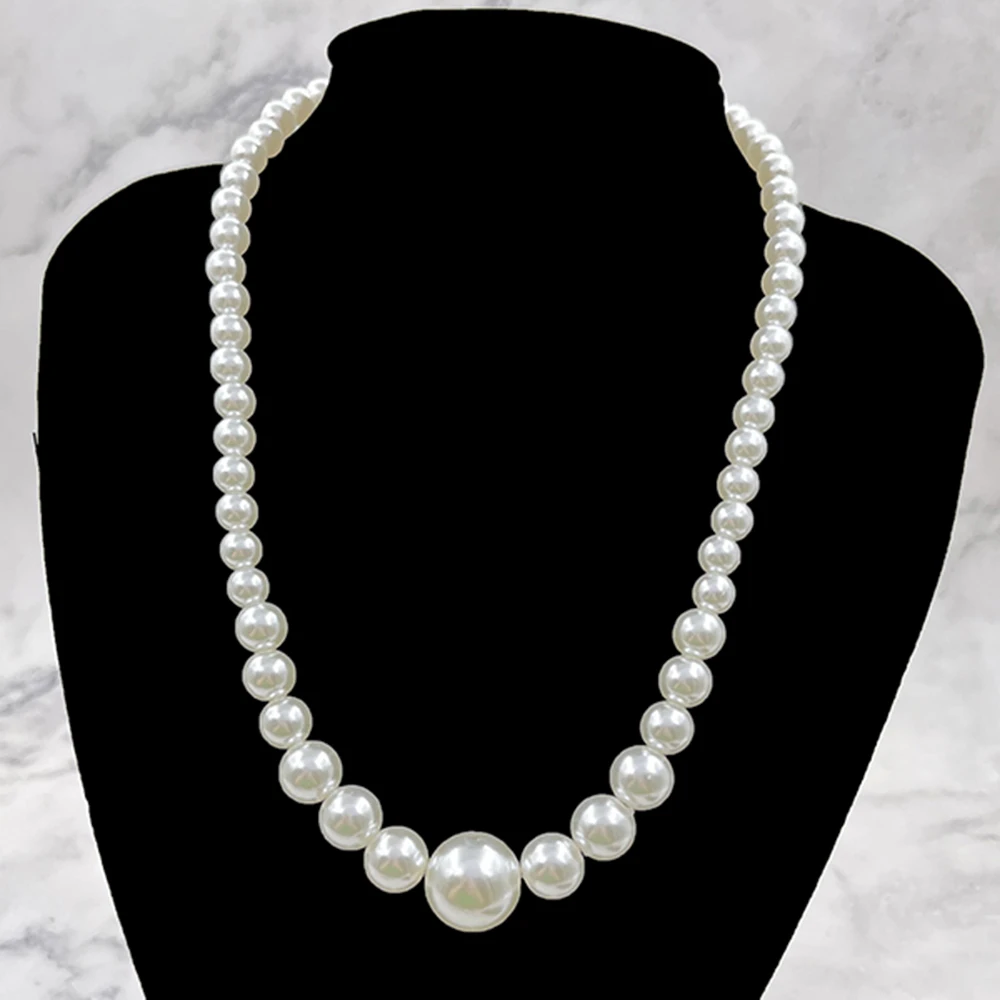 Handmade Two Rows White Pearl Choker Sigma Gamma Rho Pendant Necklaces Greek Sorority Women for Gifts Jewelry