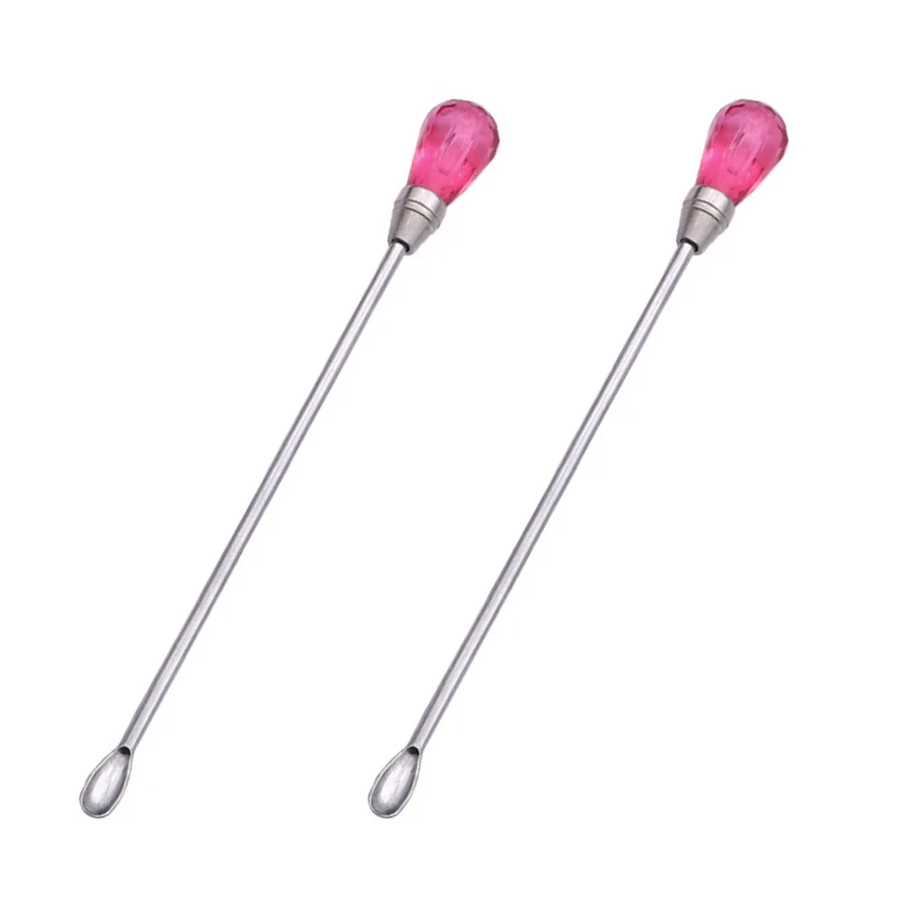 2 قطعة ختم الشمع اثارة العصي بأسعار معقولة والمهنية الشمع تذوب دفئا الملحقات سهلة الاستخدام وفعالة للغاية