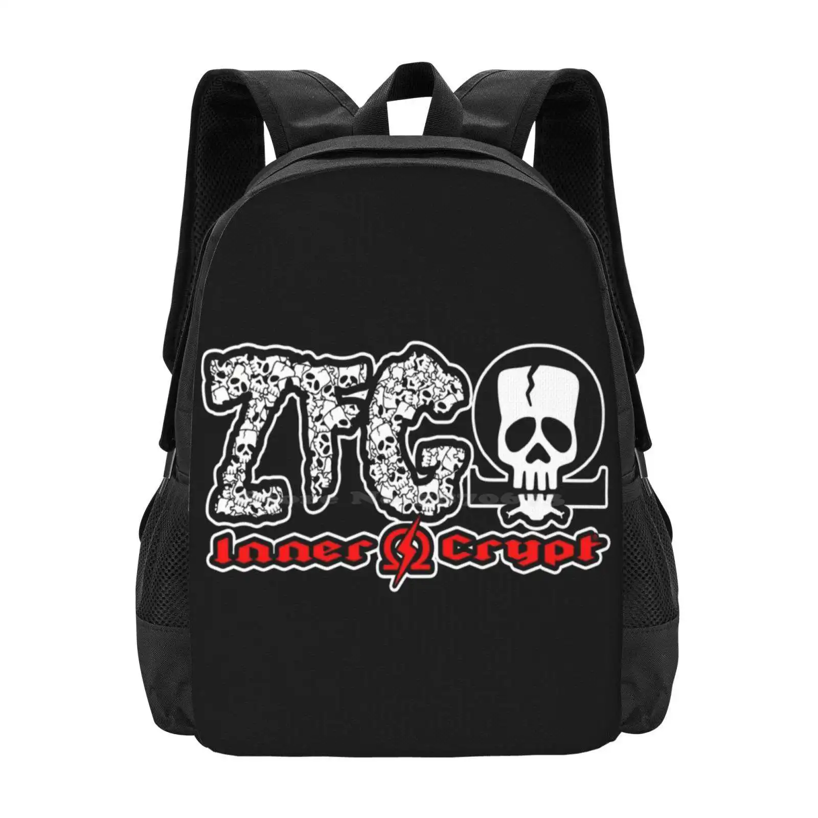 

Frankenskull Zfg Logo School Bags For Teenage Girls Laptop Travel Bags Frankenskull