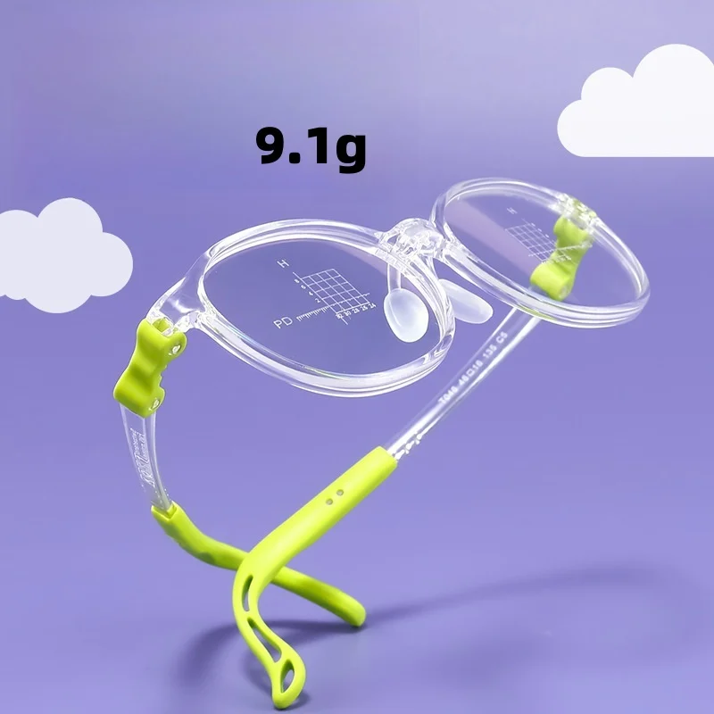 3-18 Years Old Children's Eyeglass Frame Silicone Comfortable Boys' And Girls' Eyeglass Frames Optical Prescription Frames 046ET - Image 2
