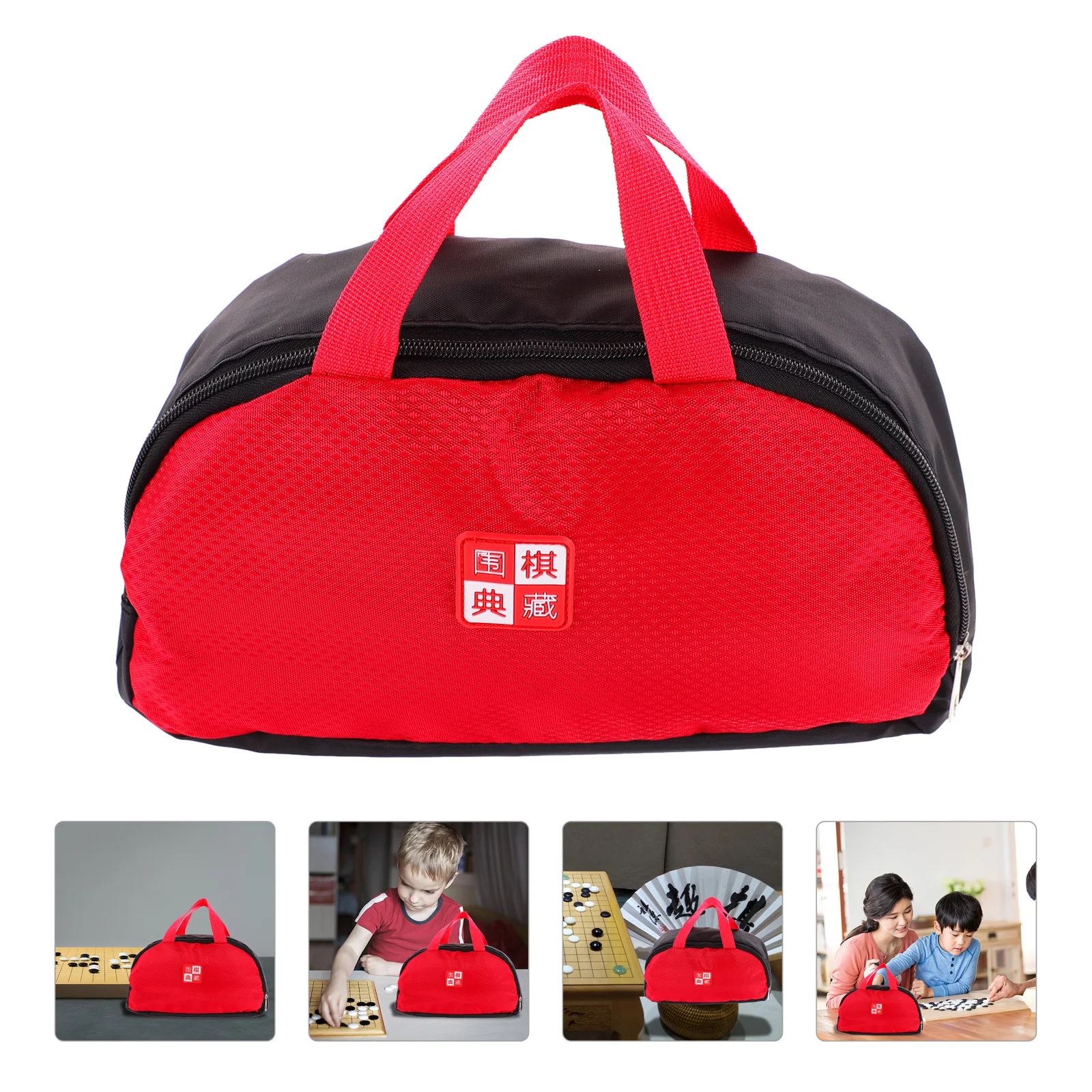 

Storage Bag Lightweight Durable Chess Piece Organizer For Students Teachers Go Supplies Storage Holder