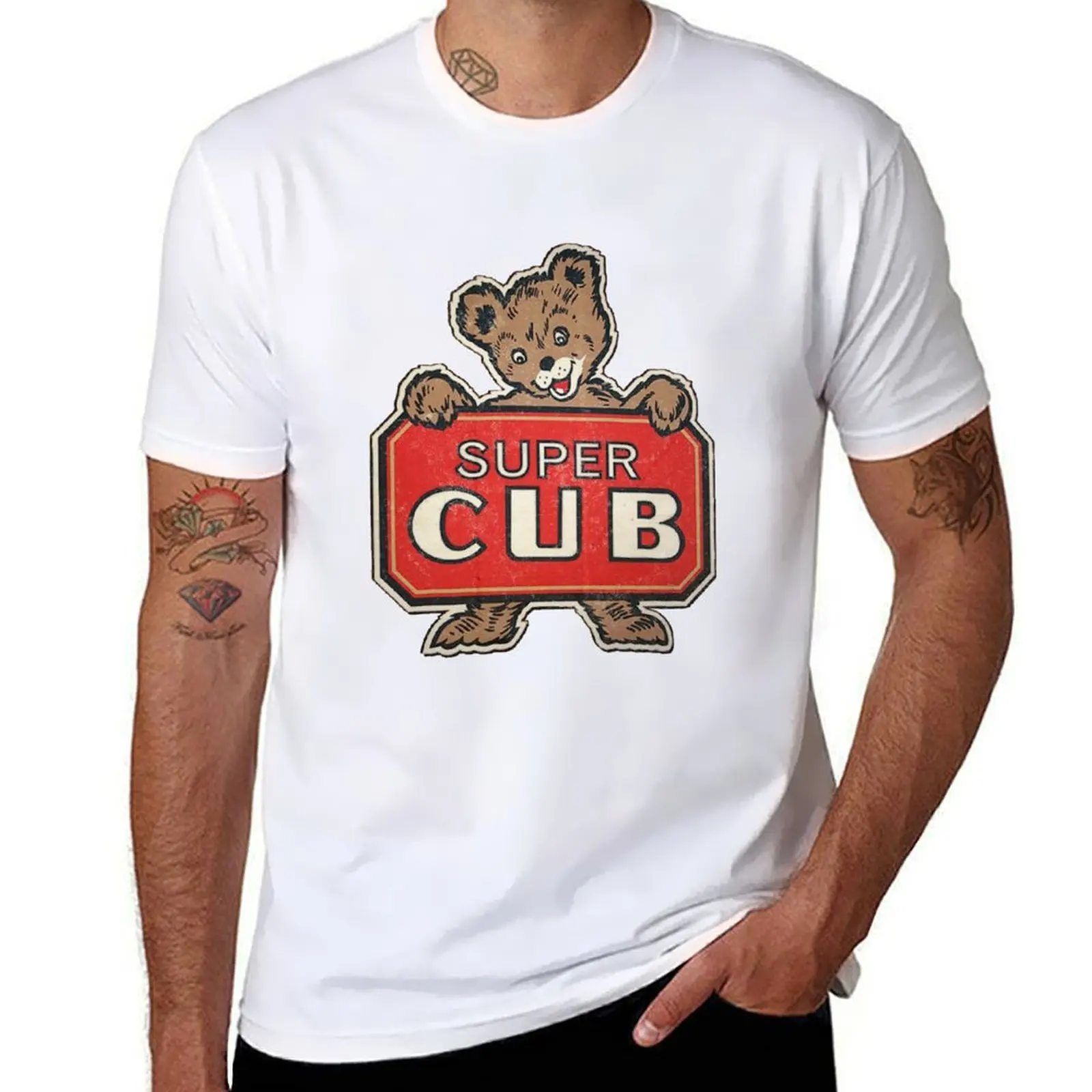 

Super Cub T-Shirt t shirt personalised man t shirt cotton high quality t shirts for man graphic vintage T-Shirt