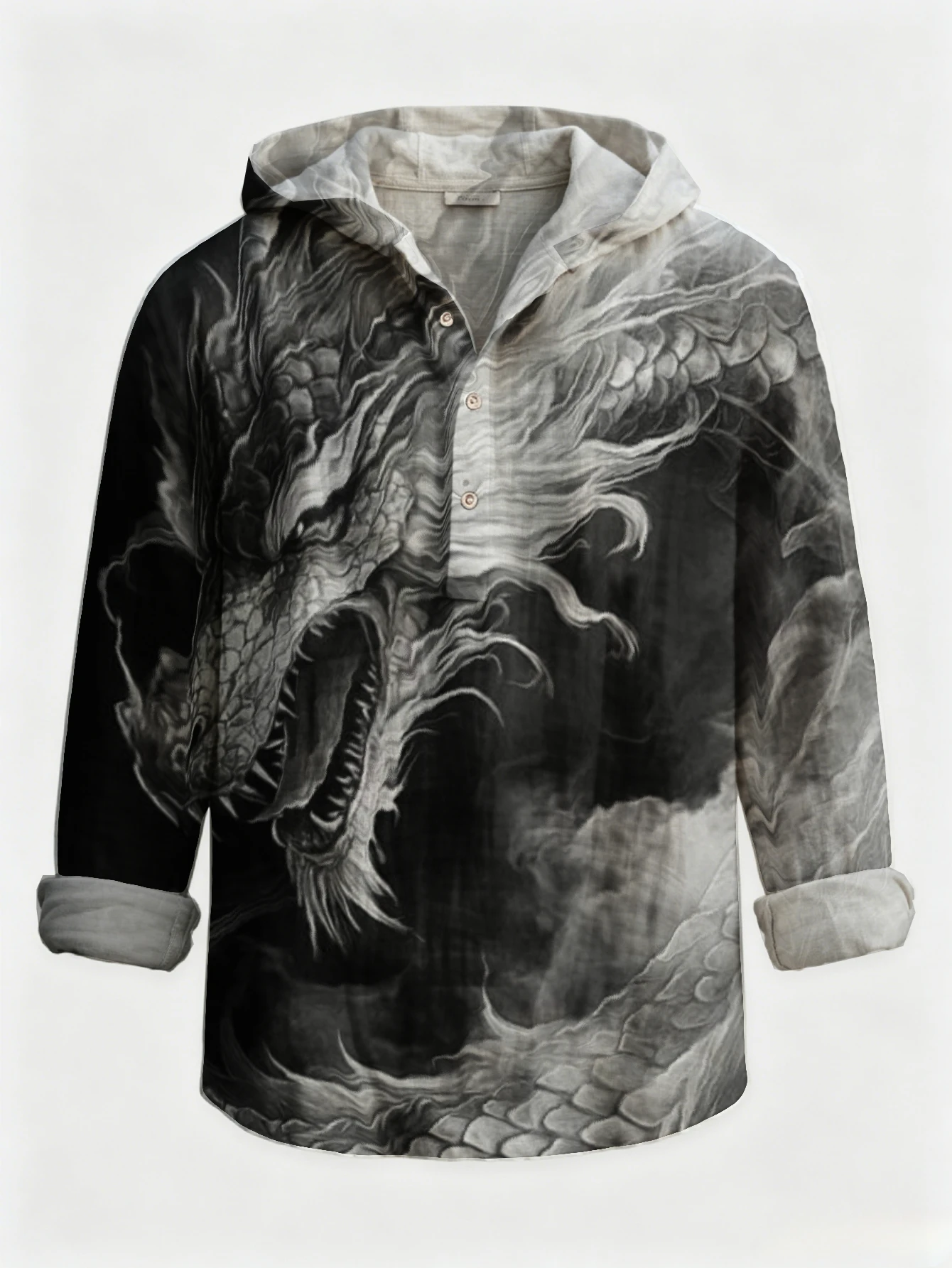 Herenshirt met drakenprint, ca - Jeans recensie en prijs