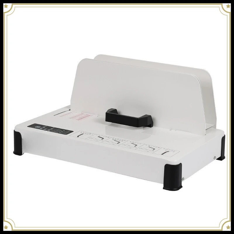 Hot Melt Binding Machine Automatic Hot Melt Envelope Binding Machine Office Tender Strip Quick Loading Small Binding Machine