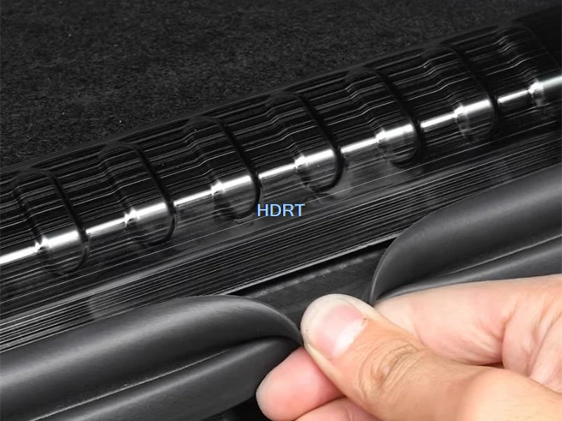 Car Styling Rear Bumper Boot Plate Trunk Guard Cover Protector Decoration Accessories Sticker For Great Wall GWM Haval H9 2024 +