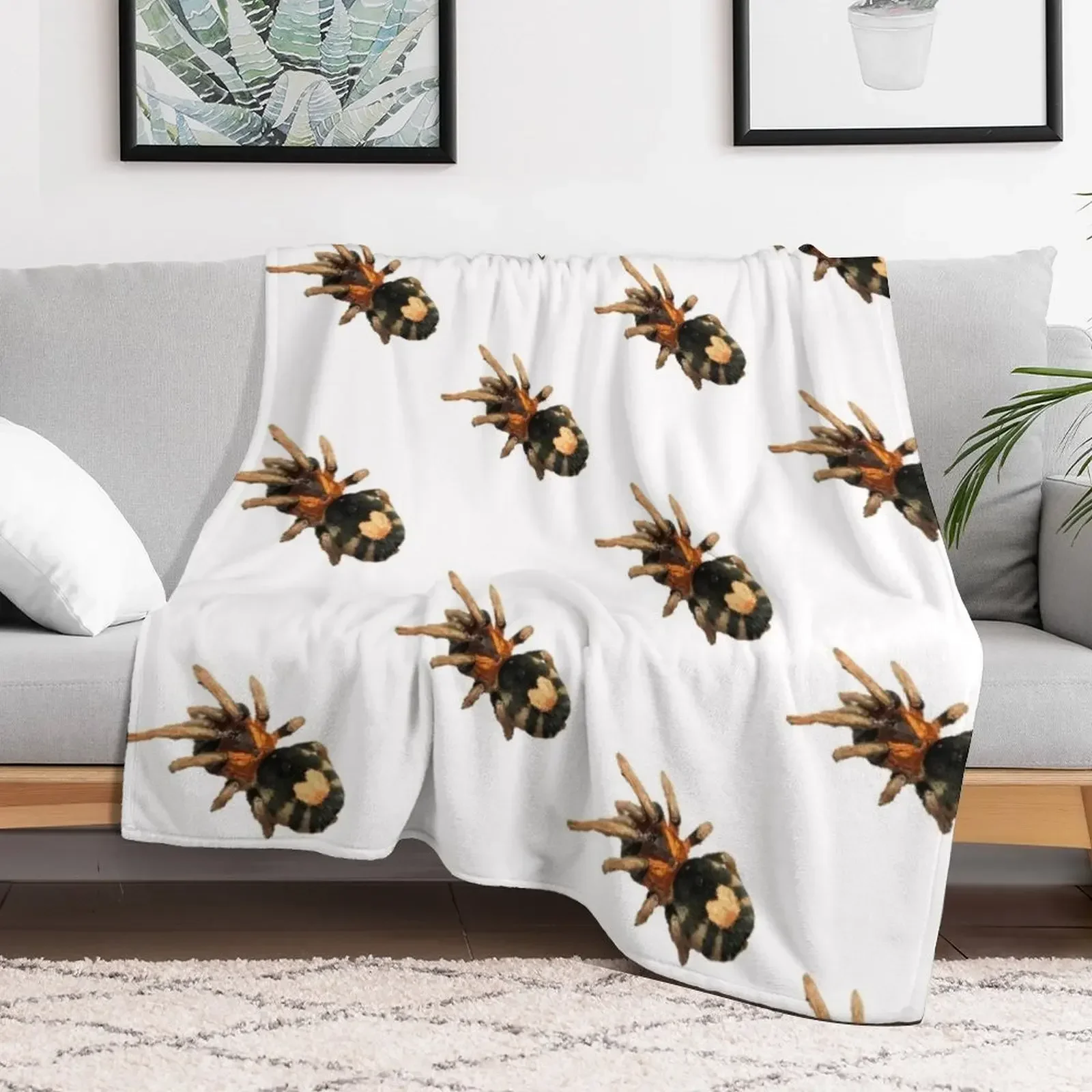 Cyriocosmus elegans Tarantula Throw Blanket blankets ands Thin Blankets