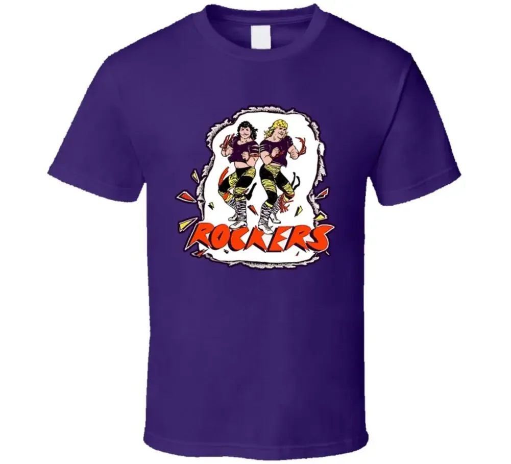 The Rockers Tag Team Retro Wrestling T Shirt