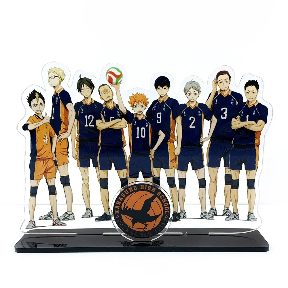 Hinata kageyama Tsukishima Sugawara family  karasuno acrylic standee figurines desk decoration cake topper anime