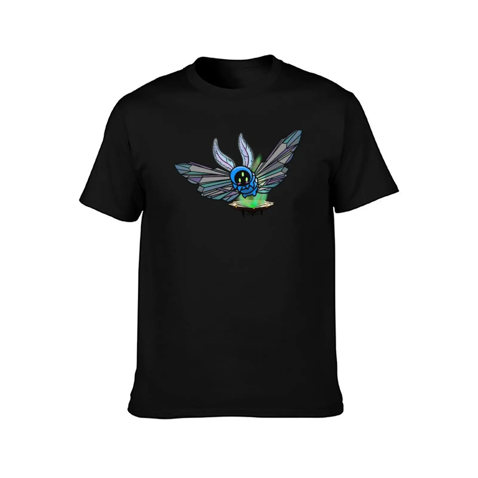Lucent Moth T-Shirt Work Short Sleeve Cotton Top T-Shirt