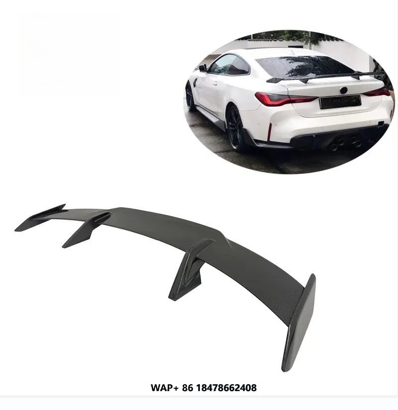 

G80 M3 Carbon Fiber Spoiler MP Style Rear Trunk Spoiler High Wing for G8X M3 M4 G20 G22 F90 2021