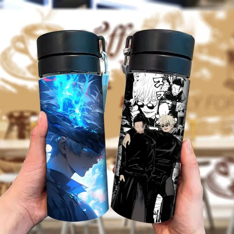 Jujutsu Kaisen Satoru Gojo Fushiguro Megumi Nanami Kento Water Cup Anime Peripheral Cute Cartoon Large Capacity Kettle Kawaii