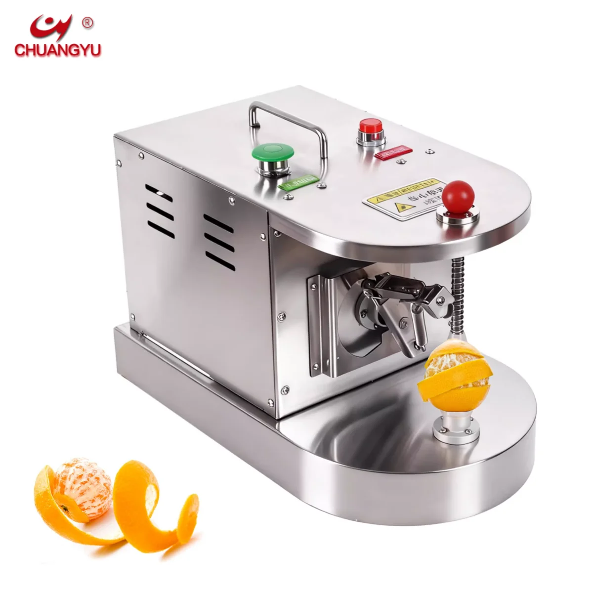 Hot-Selling 110V/220V Commercial Industry App-le Orange Lemon Peeler Efficient Fruit & Vegetable Skin Removing Machine