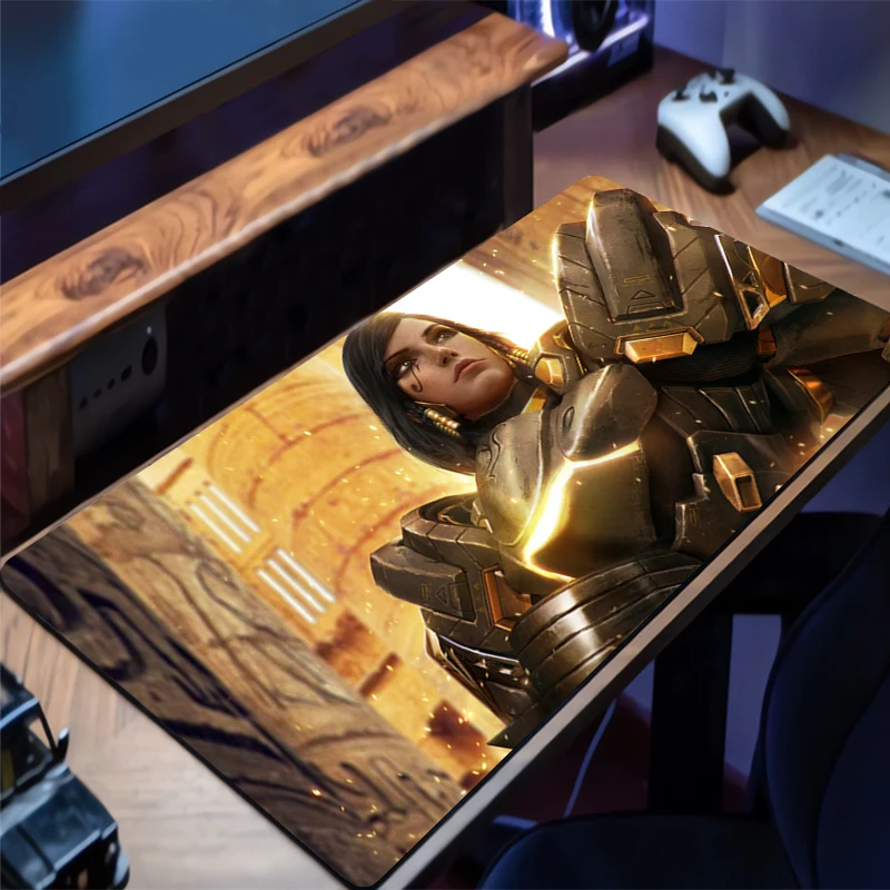 Gaming Mouse Pad O-overwatch Pharah Accessories Office Gamer Keyboard Desk Mat Non-Slip Laptop ground mat Large PC game Mousepad