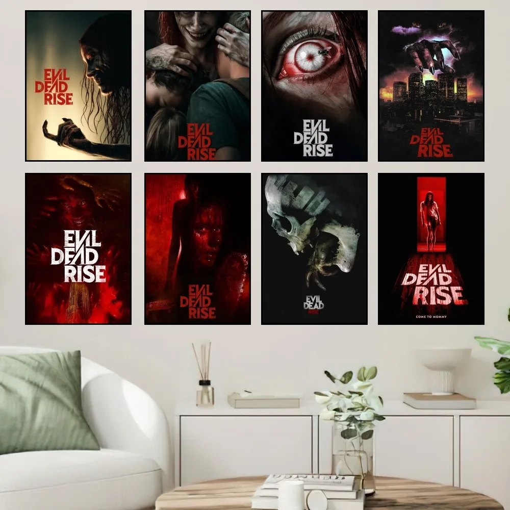 

Film Evil Dead Rise horror Poster Prints Wall Painting Bedroom Living Room Decoration Office Home