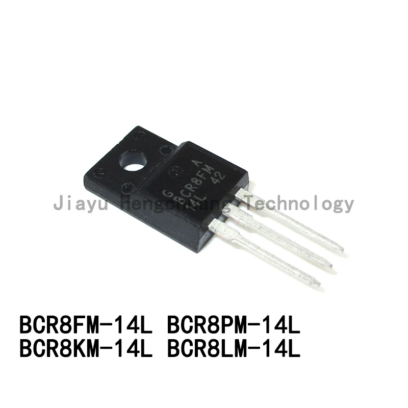 10PCS/Lot BCR8PM-14L BCR8KM BCR8FM-14 BCR8LM TO-220 Bidirectional Thyristor Thyristors