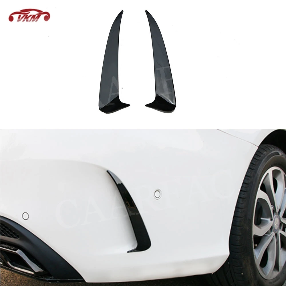 

Rear Bumper Spoiler Air Vent Cover Trim Decoration for Mercedes Benz C Class W205 C200 C63 AMG Sedan 4 Door 2014-2017