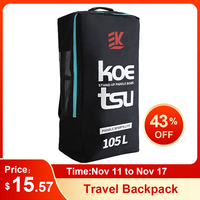 KOETSU 80L/ 105L Travel Backpack for Inflatable Paddleboard SUP Stand Up Board Carrying Bag Sap SUP Board Shoulder Backpack