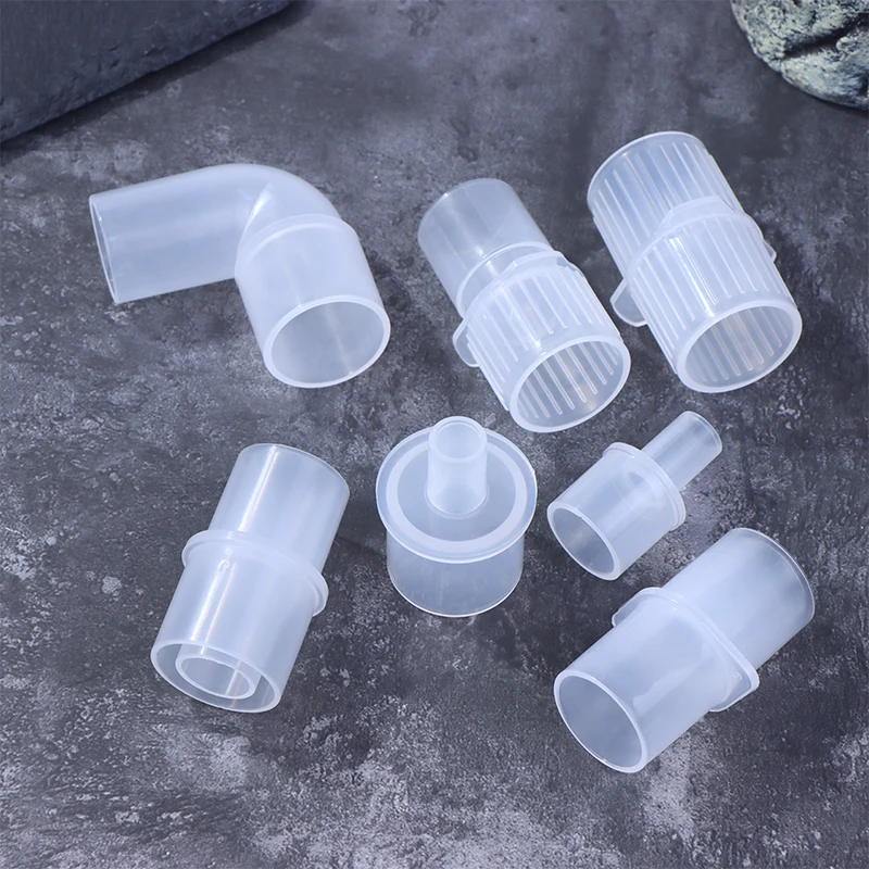 Nuevo Sistema corrugado de circuito respiratorio de anestesia de 15mm a 22mm, herramienta veterinaria de conector recto, Material PP