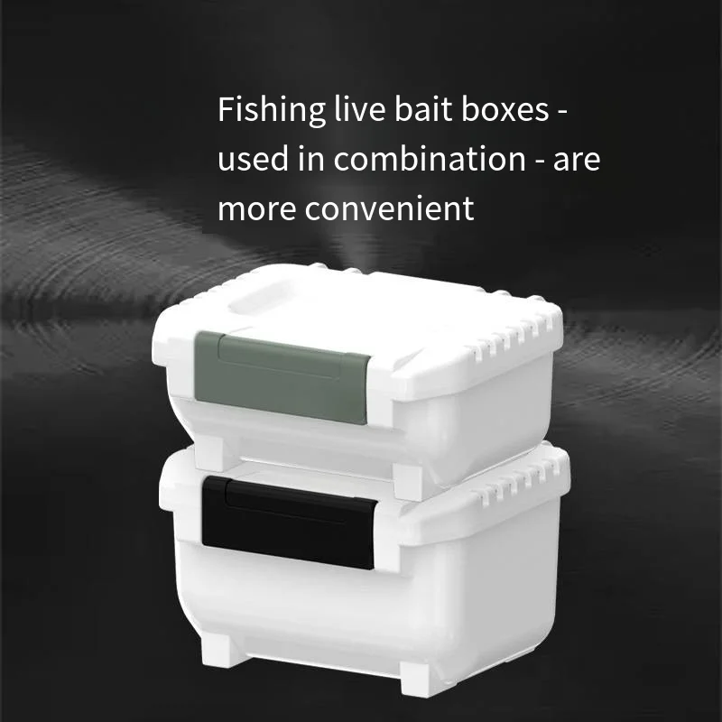 

Multi-functional Accessories Storage Box,Movable Filter Plate Live Bait Box,Suitable for All Kinds Models Fishing Box Equipment