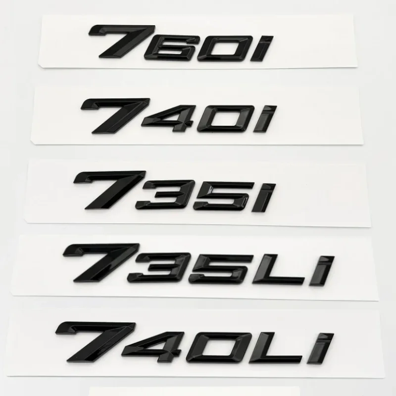 

2023 735i 740i 760i 735li Xdrive Embleem Voor Bmw Nieuwe 7-serie Auto Logo Sticker