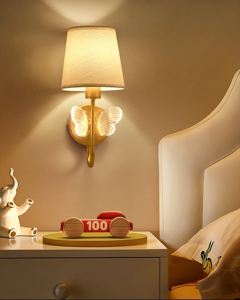 プラグイン寝室のベッドサイドランプ壁ランプ LED 家庭用ソフトライト省エネモダンなシンプルなワイヤレスソケットナイトライト