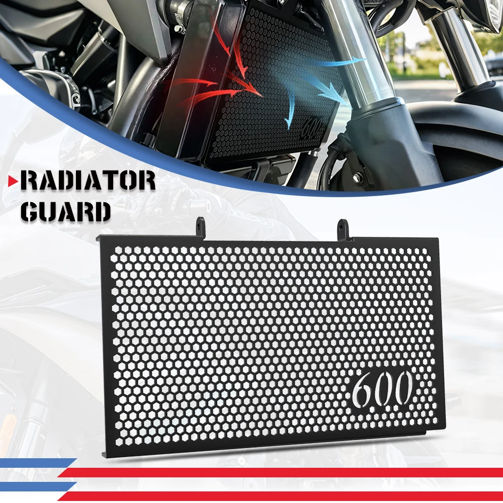 CB600F Hornet CB599 2007 2008 2009 2013 Motorcycle Radiator Guard Grille Cover Protector For Honda CB900F Hornet CB919 2002-2007