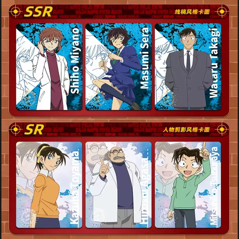 KAYOU Anime Detective Conan Cards Insight Pack Reasoning Hobby Collection Trading Cards Toy For Children\'s Birthday Gifts