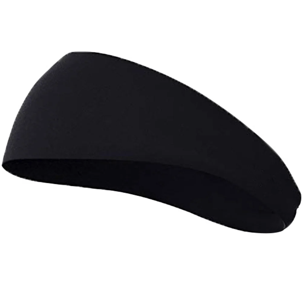 

Sports Headband Men Sweatbands Running Workout Gym Fitness Cycling Tennis Hiking Black Male Scarf Bands Absorb Sweat Elastic