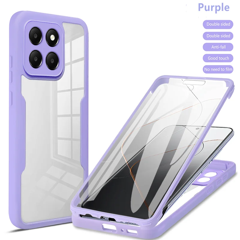 360 Full Body Protection Case For OPPO A72 A74 A96 A79 For OPPO A92 A92S A93 A94 A95 Shockproof Silicone Back Cover