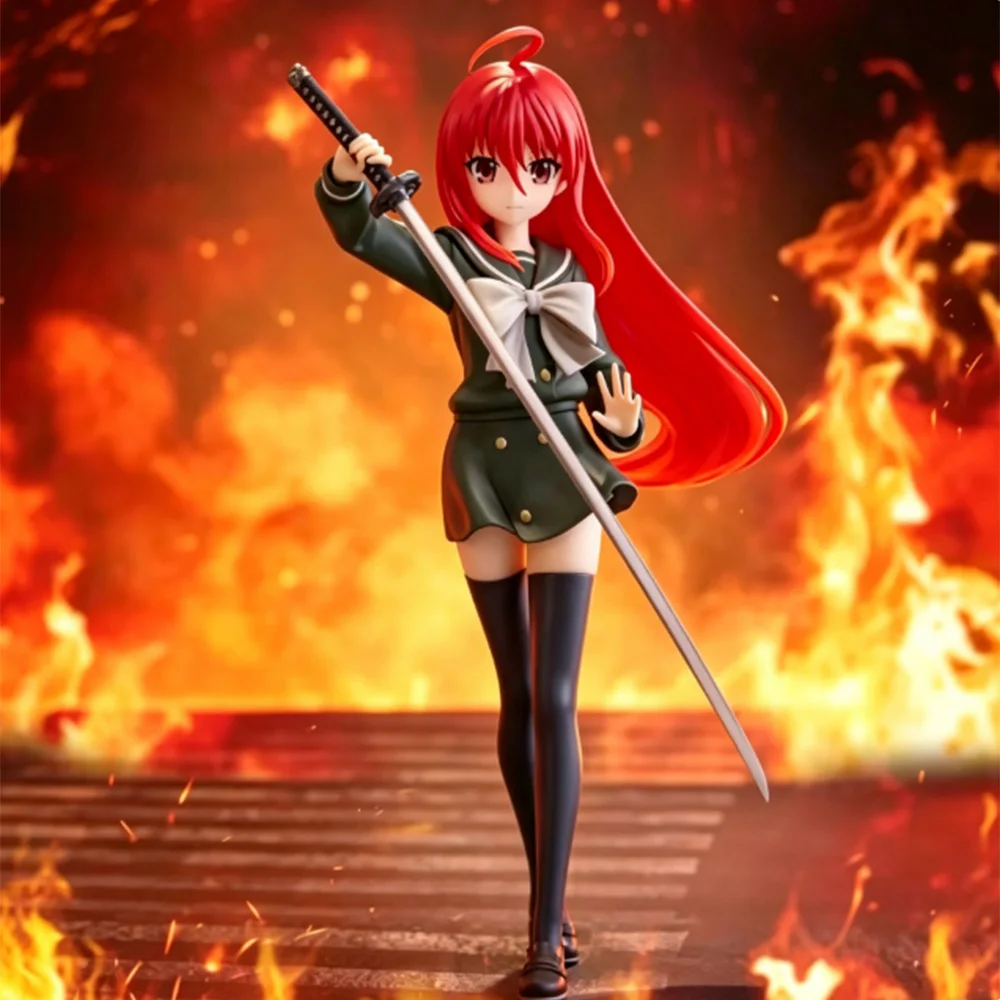 Merchandising de Anime: Figura de Shana de "The Shakugan No Shana", Versión Nostálgica Figura de acción de PVC, modelo coleccionable, juguete, decoración de escritorio, regalo