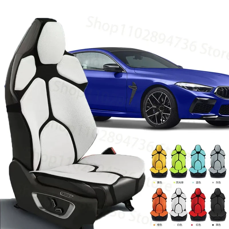 

FOR BMW M8 F91 F92 F93 Cushion Car Seat Chair Back Mesh Lumbar Back Brace Massage Back Pad Support Home Office Accessories