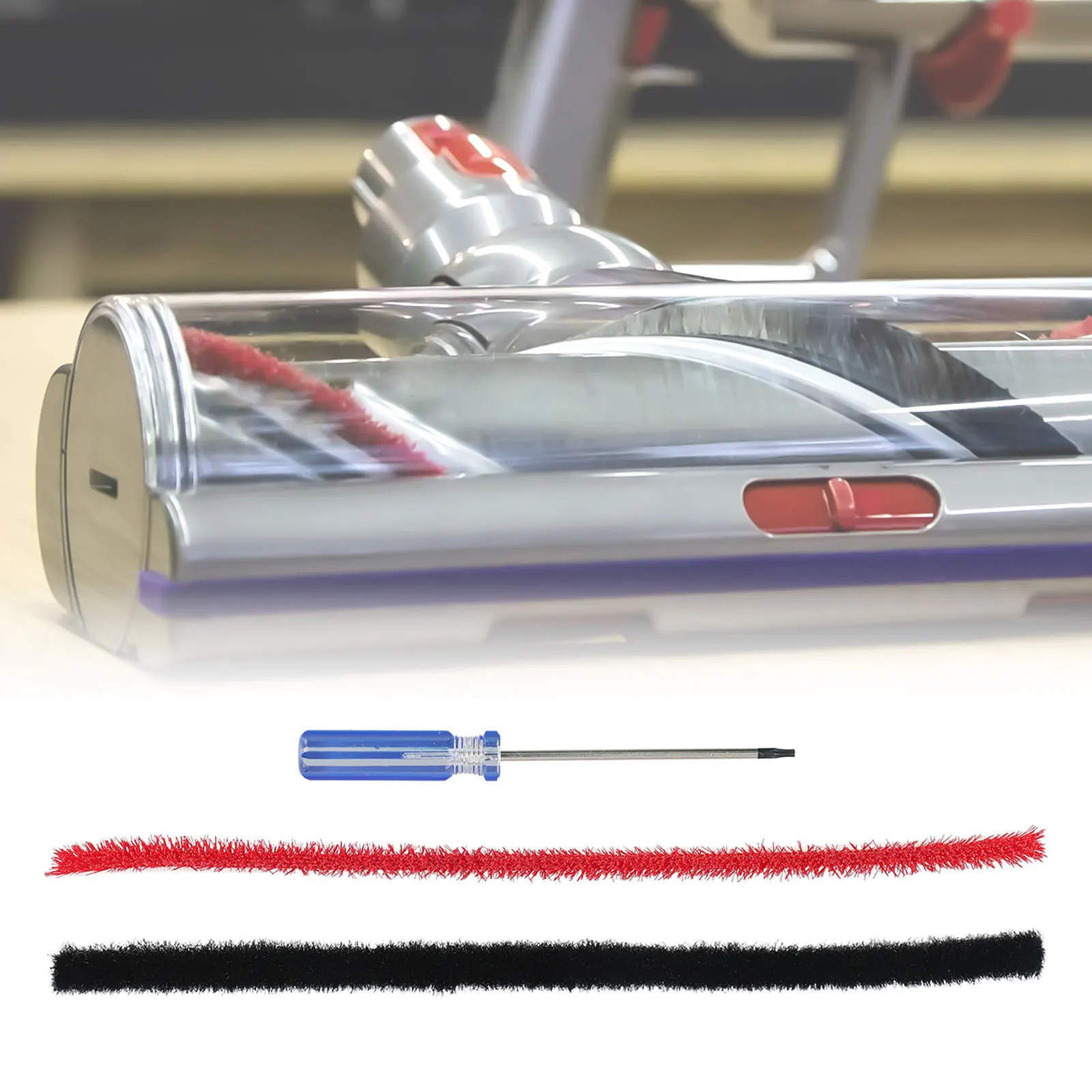

2 Pcs Dysons Vacuum Cleaner V11-V15 Dedicated Roller Brush Cleaning Accessories Fluffys Strips For Vacuum Cleaner Roller Brushes