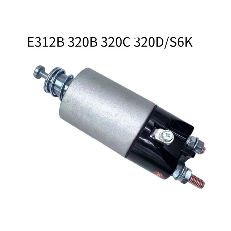 

Carter E312B 320B 320C 320D starter motor magnetic switch S6K magnetic switch excavator accessories