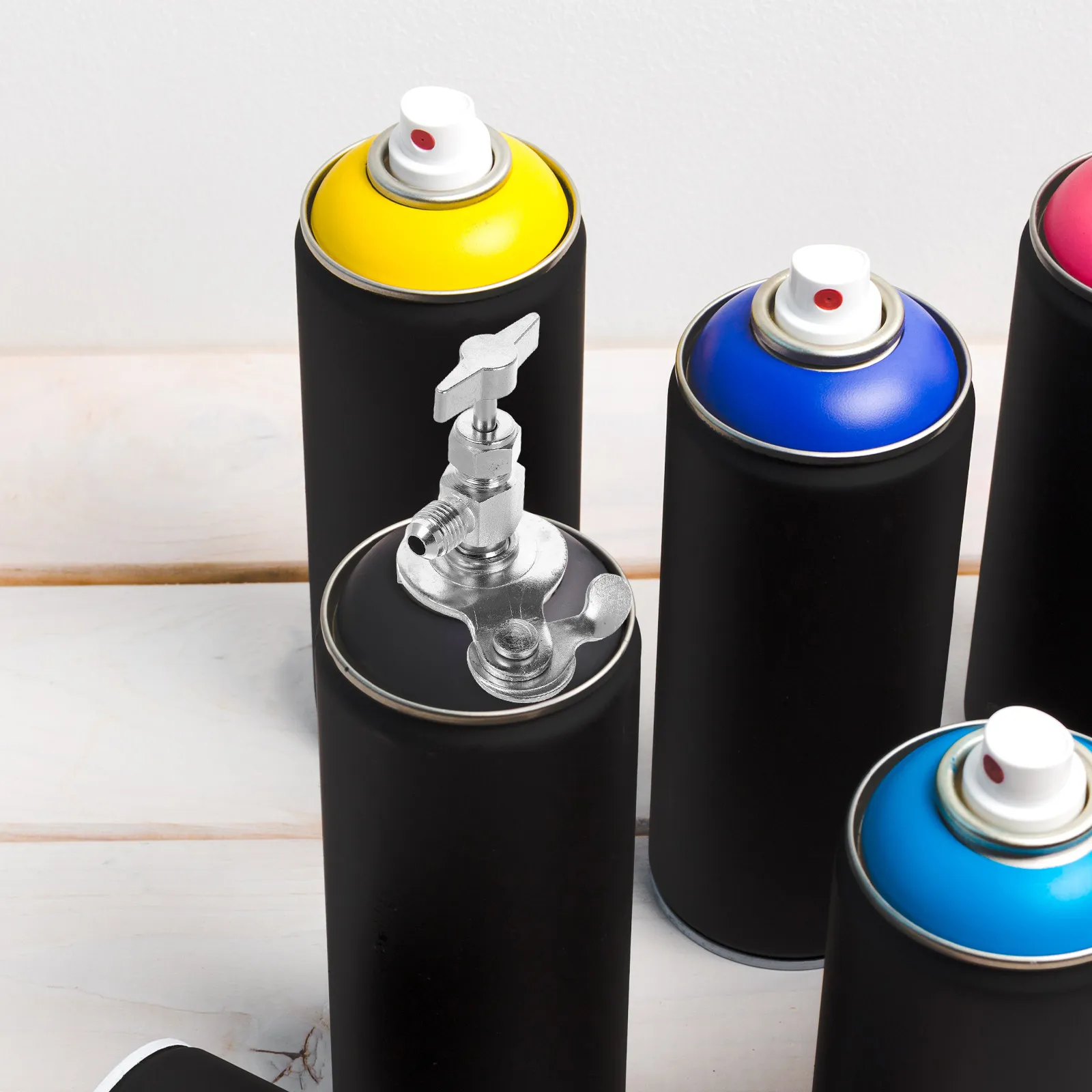 

Universal Metal Refrigerant Bottle Opener Valve for Conditioning Systems Tap Tool with Replaceable Parts