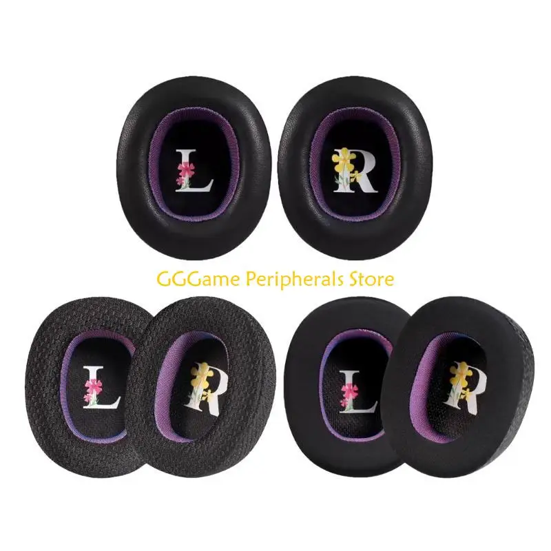 Almohadillas para los oídos calidad U55B, orejeras durabilidad, compatibles con auriculares E65BTNC LIVE650 660BTNC