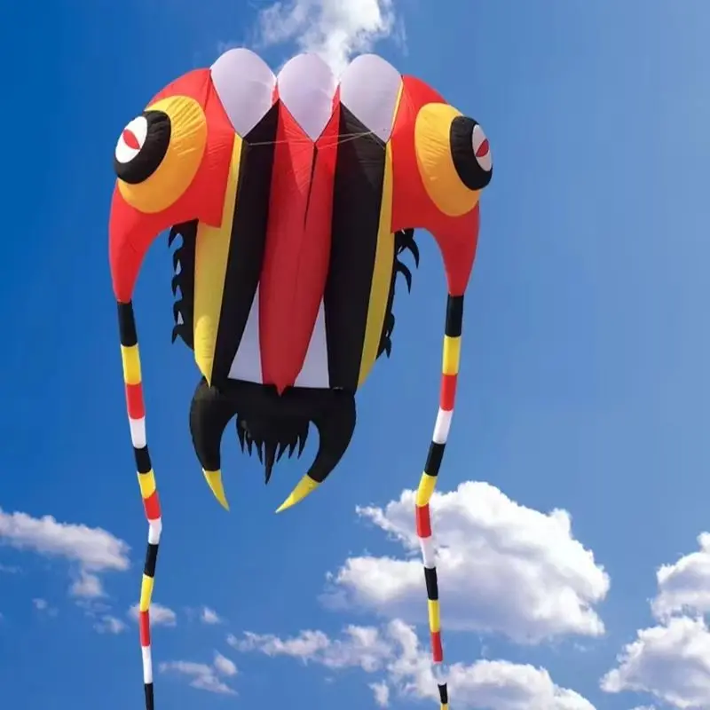 New trilobites kite flying weifang kites soft kite reel for adults kites inflatable kite line winder octopus kite drachen cometa