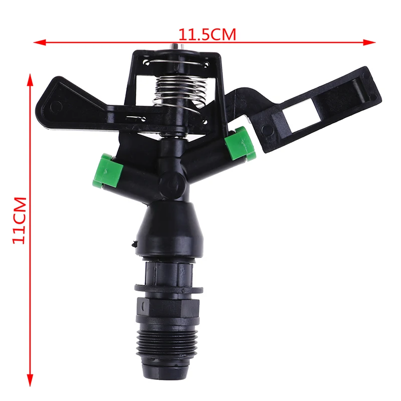 1Pc 1/2 Inch Rotary Rocker Sprinkler Nozzle Farm Lawn Garden Irrigation Watering Accessory