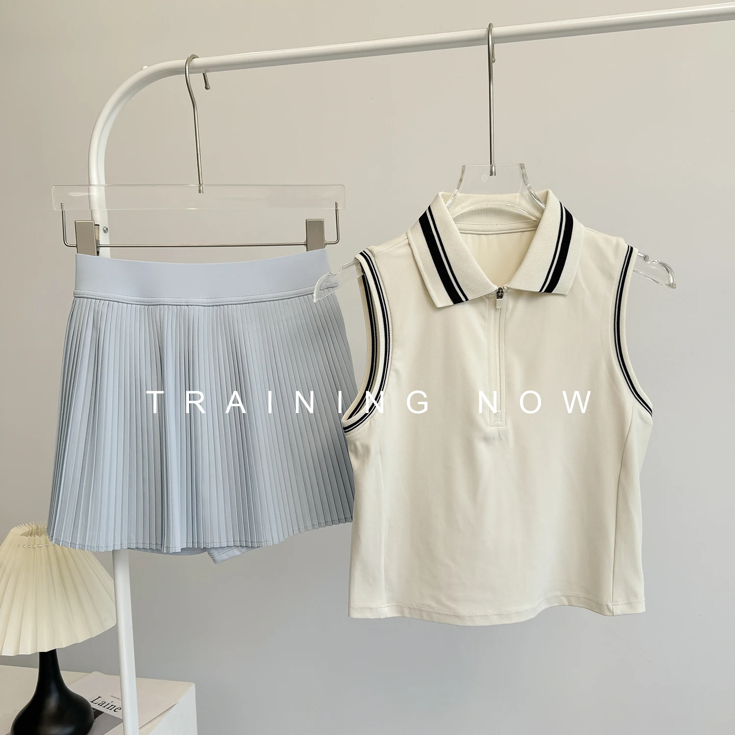 

Badminton clothing sports suit for women summer 2025 new yoga T-shirt fitness clothing quick-drying tennis skirt morning