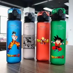 560ml Dragon Ball Water Bottle Large Capacity Drinking Cup Portable Adult Outdoor Sports Kid Drinking Water Cup Vegeta Son Goku