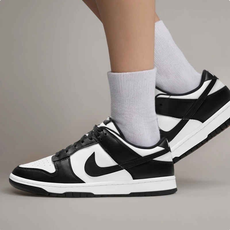 Nike Sb Dunk niskie Retro czarny białe buty deskorolkowe dla męskich kobiet klasyka Panda na świeżym powietrzu casual trampki